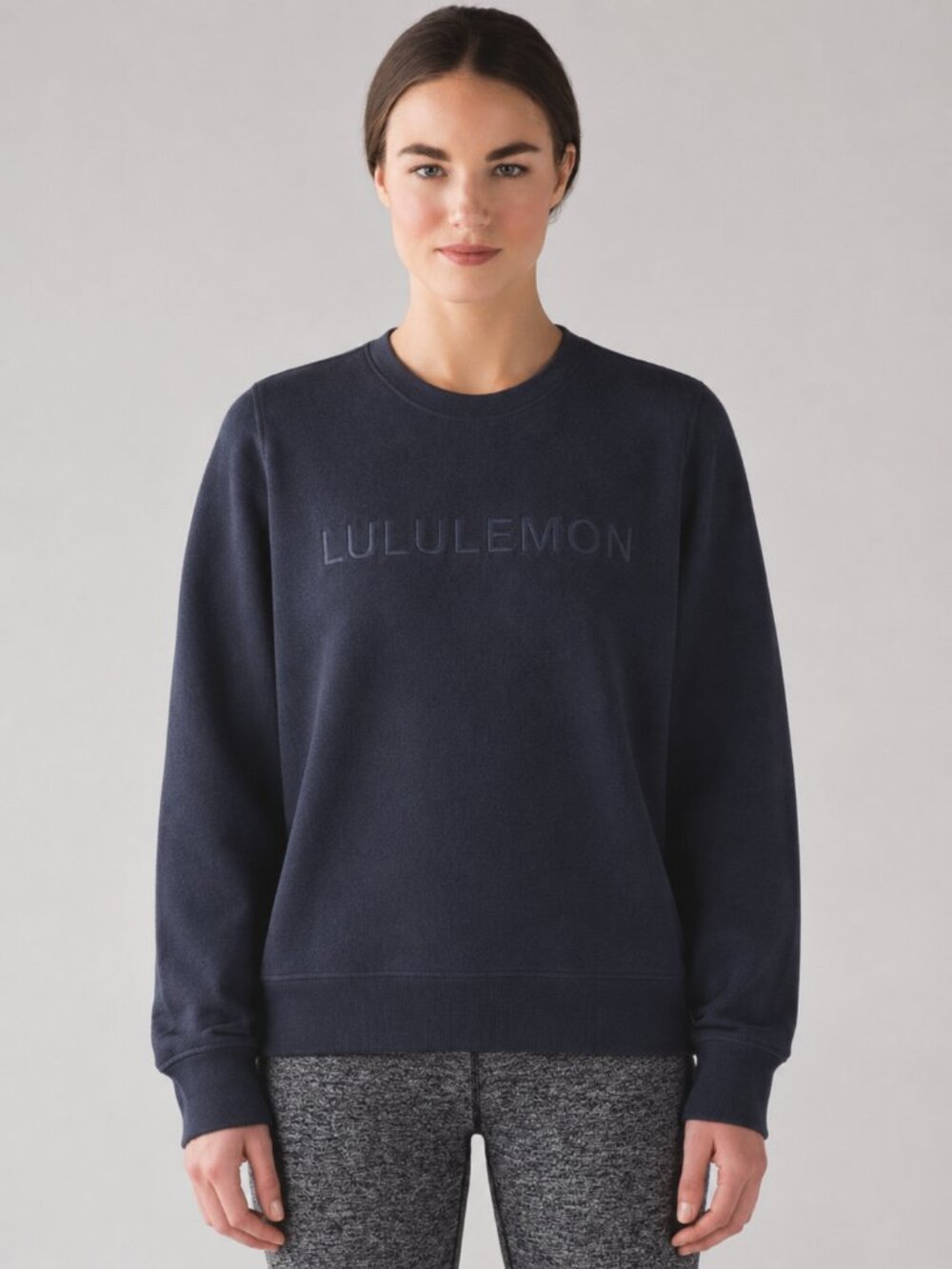 Lululemon Long Sleeve Crewneck Sweatshirt – Navy